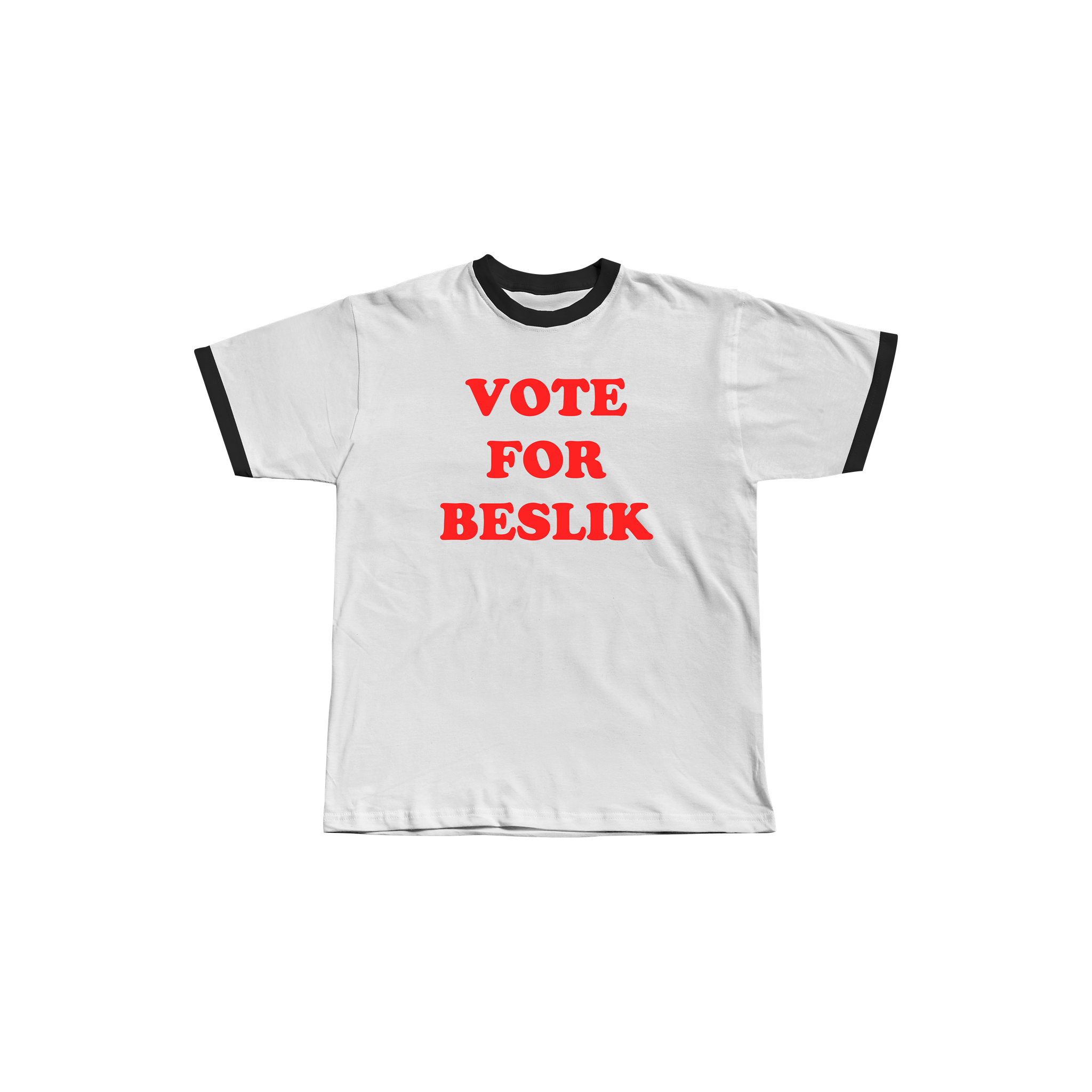 Bild von CAN MIT ME$$R 'VOTE FOR BESLIK' - SHIRT [weiß]